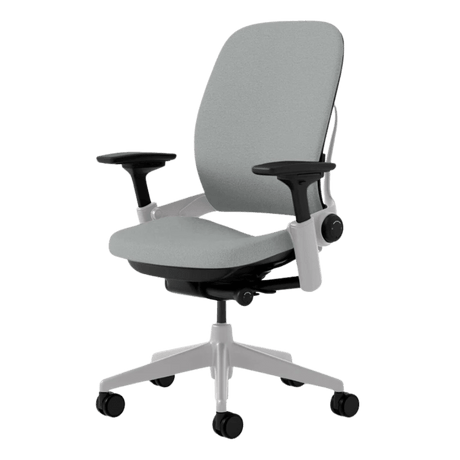 Steelcase Leap V2 Chair (Platinum Frame) Fully Renewed - Office Logix Shop