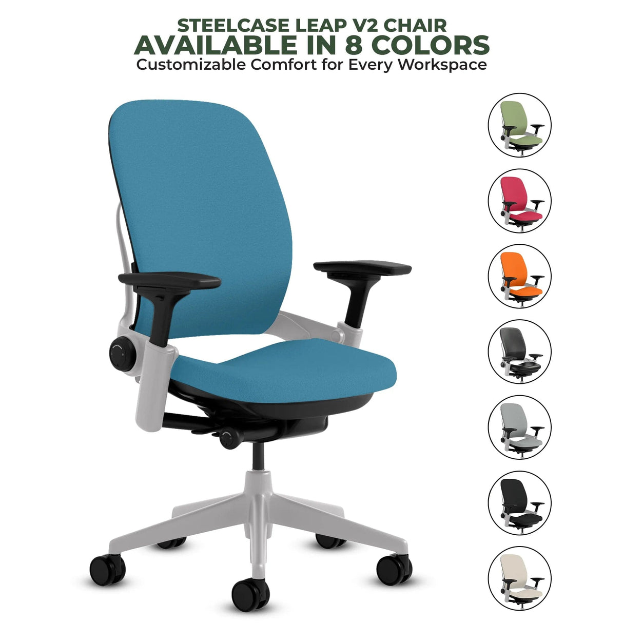 Steelcase Leap Office Chair At OfficeLogixShop | Free Shipping