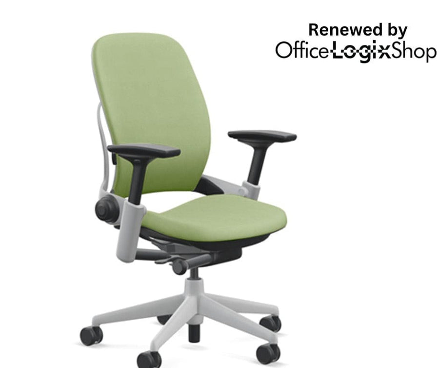 Steelcase Office Chairs Mint Green Steelcase Leap V2 - Fully Loaded w/Lumbar Support (Renewed)