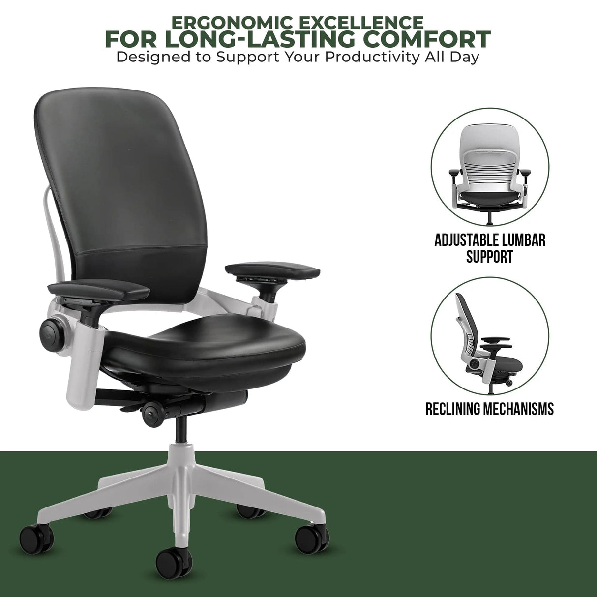 Steelcase Leap V2 Chair | Steelcase Ergonomic Office Chair Steelcase Leap V2 Chair | Steelcase Ergonomic Office Chair