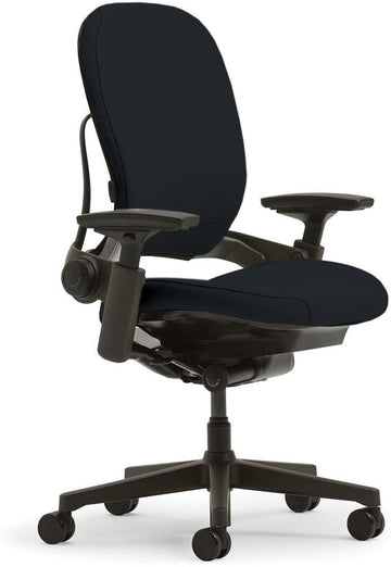 Steelcase Office Task Chair Black Steelcase Leap V2 Chair with Black Base and Frame  (Rеnеwеd)