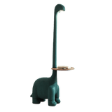 The Dino Accent Table & Floor Lamp with Rotating Tray - Office Logix Shop