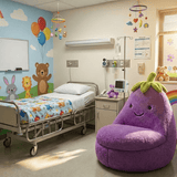 The Giant Eggplant Lounge Chair - Office Logix Shop