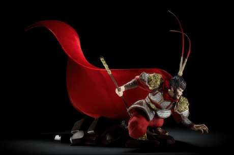 The Great Sage Masterpiece Sofa with Gold & Silver Foil - Office Logix Shop