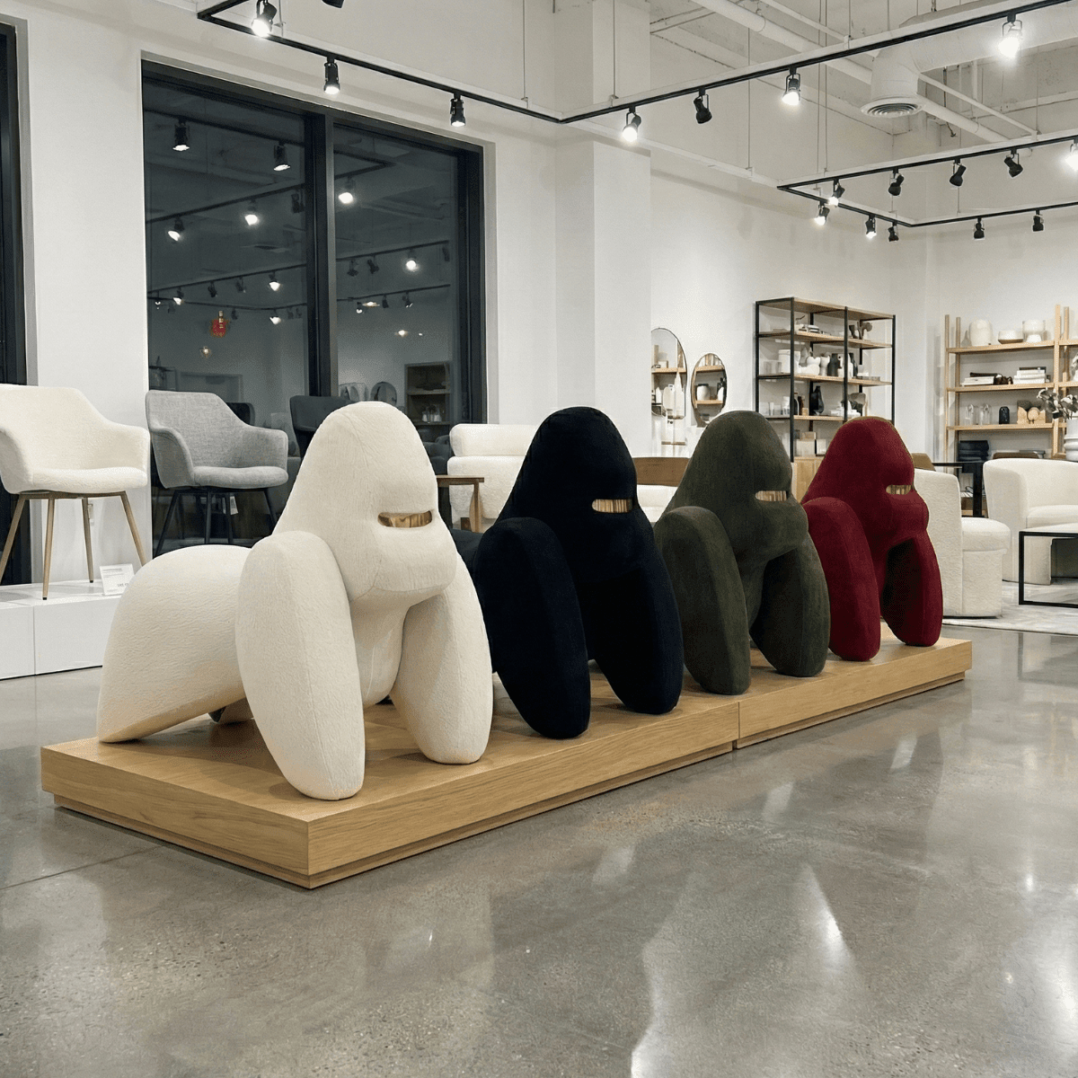 The Sculpted Gorilla Accent Chair - Office Logix Shop