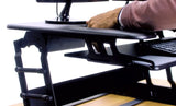 VariDesk Cube Plus 40 - Adjustable Sit - Stand Desktop Converter (Renewed) - Office Logix Shop