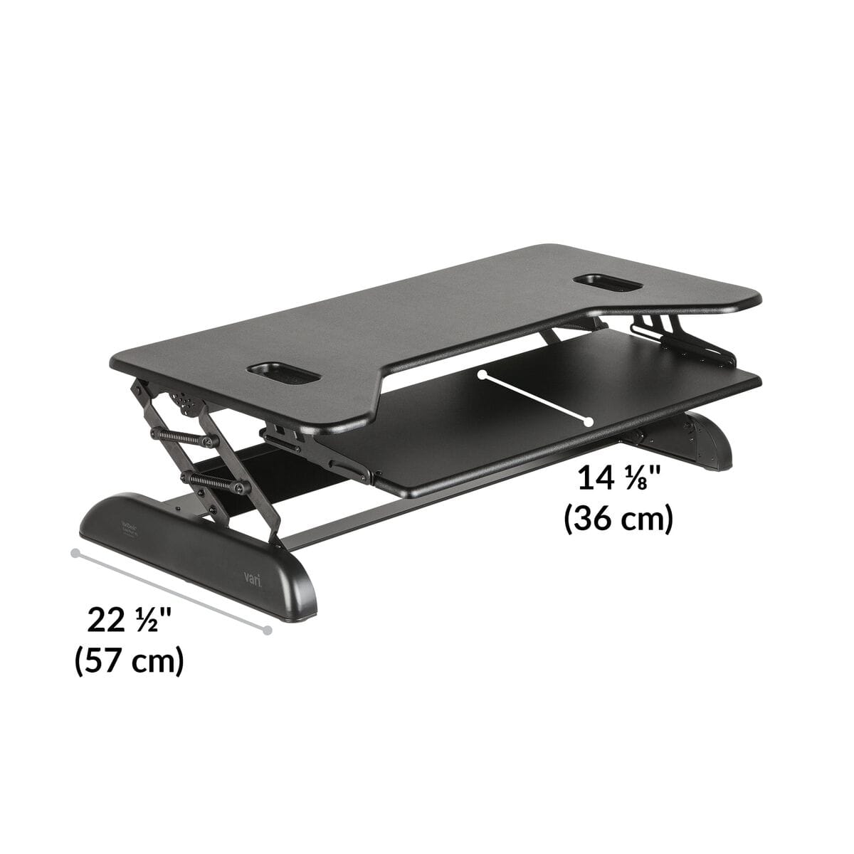 VariDesk Cube Plus 40 - Adjustable Sit - Stand Desktop Converter (Renewed) - Office Logix Shop
