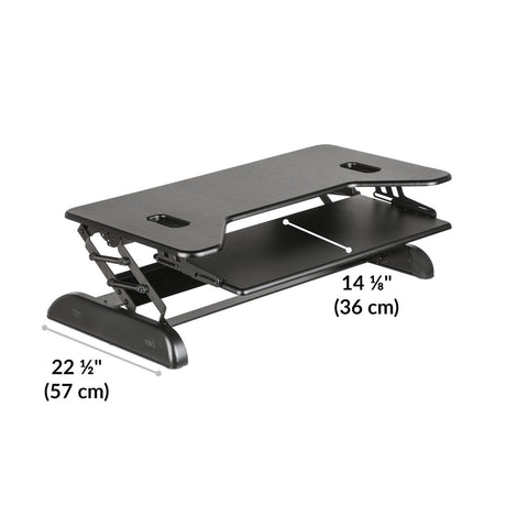 VariDesk Cube Plus 40 - Adjustable Sit - Stand Desktop Converter (Renewed) - Office Logix Shop
