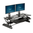 VariDesk Cube Plus 40 - Adjustable Sit - Stand Desktop Converter (Renewed) - Office Logix Shop