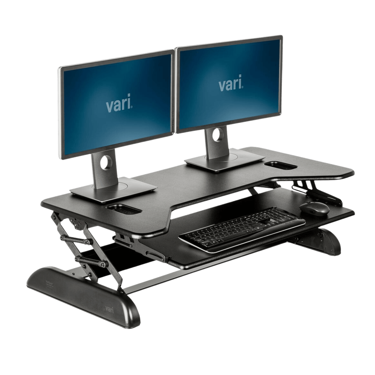 VariDesk Cube Plus 40 - Adjustable Sit - Stand Desktop Converter (Renewed) - Office Logix Shop