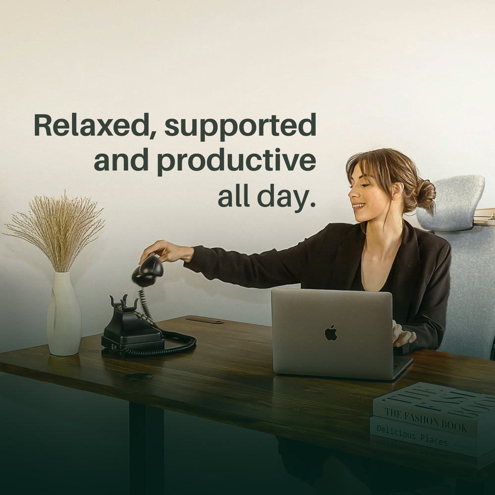 OfficeLogixShop Kopfstütze für Leap V2: Ideal für lange Stunden